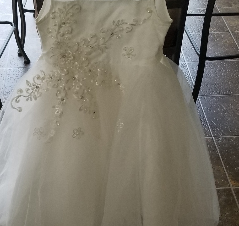 Girls bridal dress